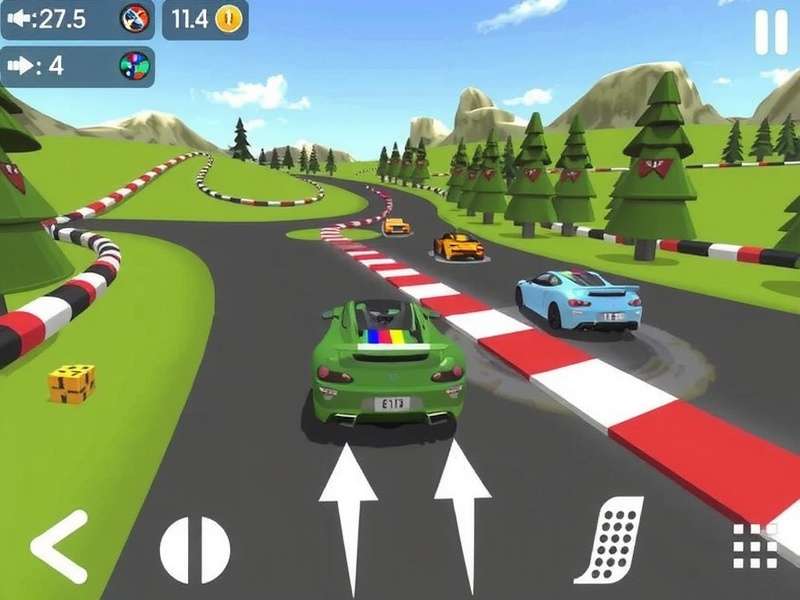 Park Racer Elite Main Gameplay Park Racer Elite Game Screenshot